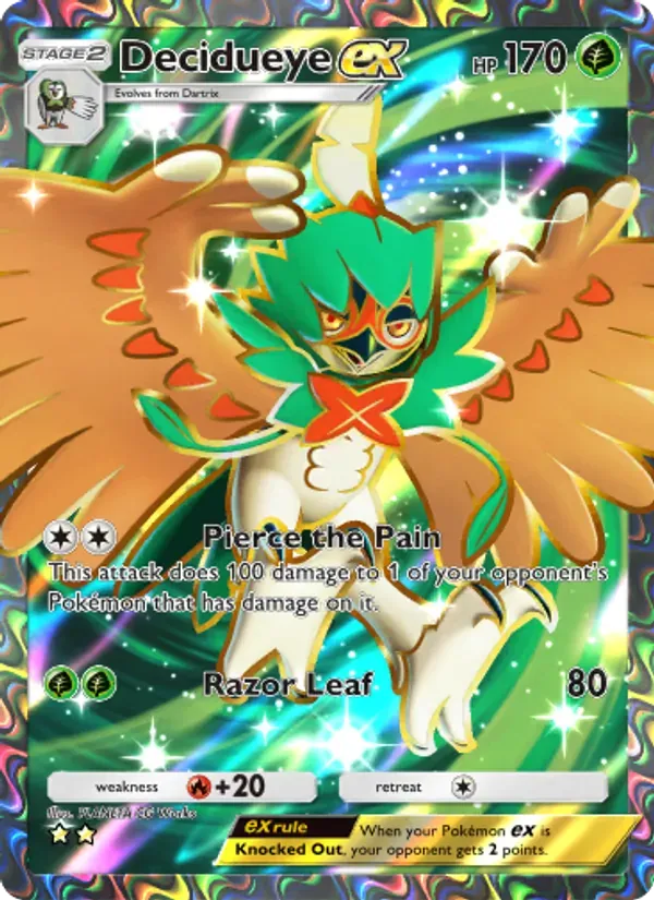 Decidueye ex 180/155 Guardiões Celestiais