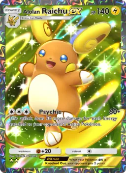 Alolan Raichu ex 185 Guardiões Celestiais