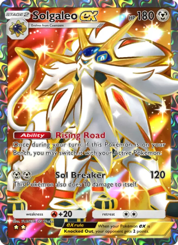 Solgaleo ex 189/155 Guardiões Celestiais