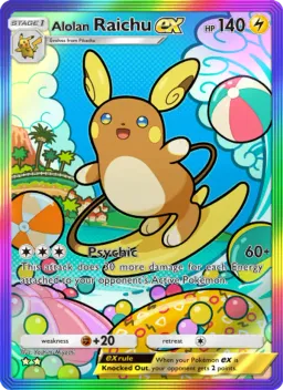 Alolan Raichu ex 203 Guardiões Celestiais