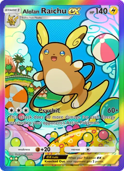 Alolan Raichu ex 203/155