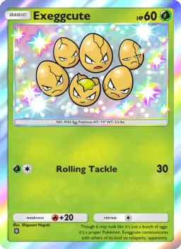 Exeggcute 213 Guardiões Celestiais