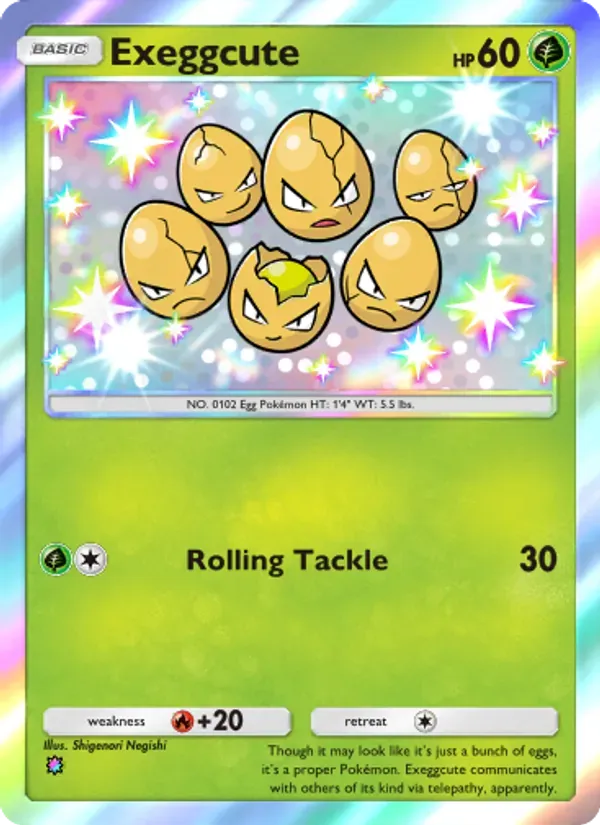 Exeggcute 213/155 Guardiões Celestiais