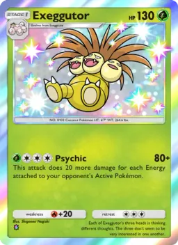 Exeggutor 214 Guardiões Celestiais