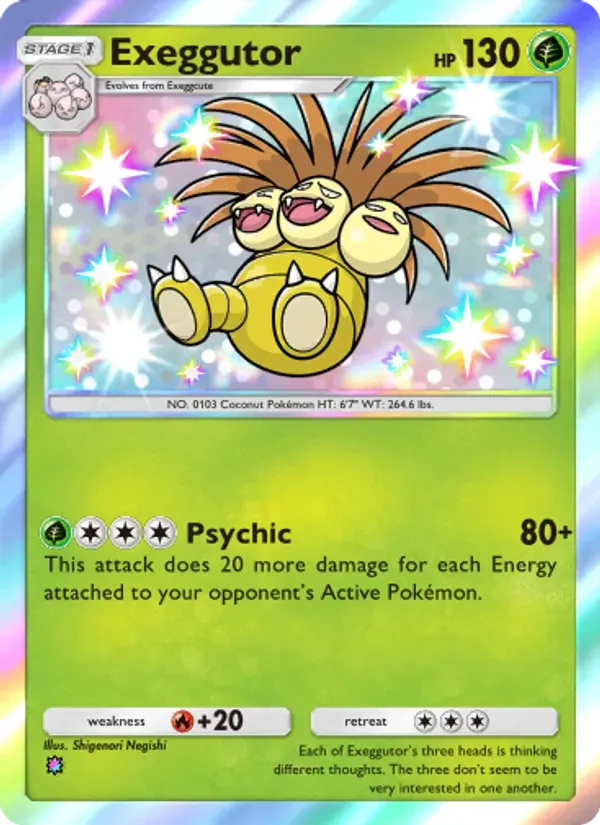 Exeggutor 214/155 Guardiões Celestiais