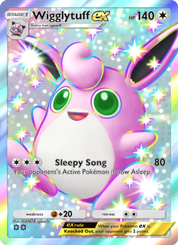 Wigglytuff ex 237/155 Guardiões Celestiais