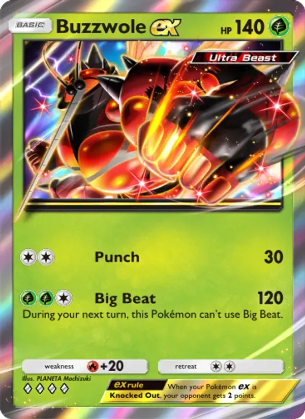 Buzzwole ex 006/69 Extradimensional Crisis