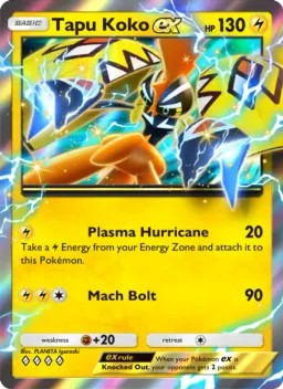 Tapu Koko ex 019 Extradimensional Crisis