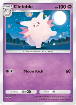 Clefable 023 Extradimensional Crisis