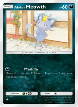 Alolan Meowth 037 Extradimensional Crisis