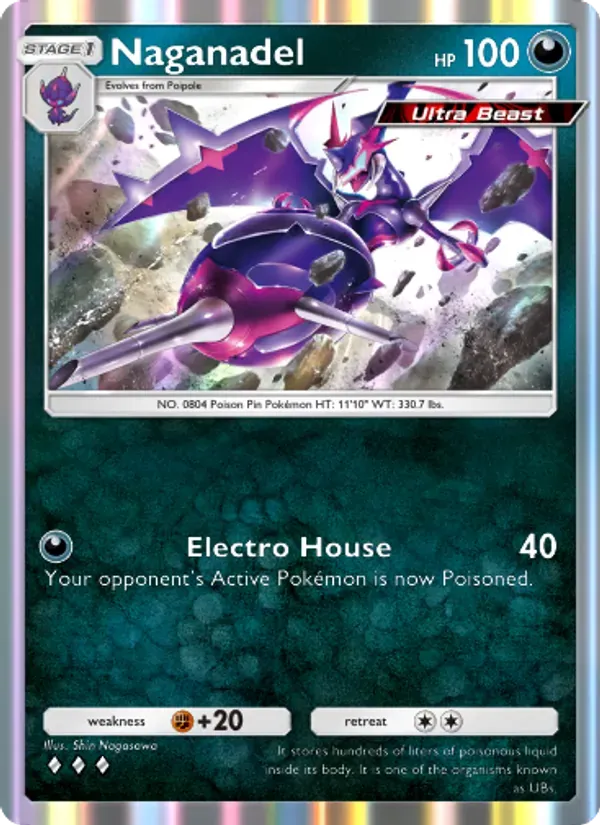 Naganadel 045/69 Extradimensional Crisis