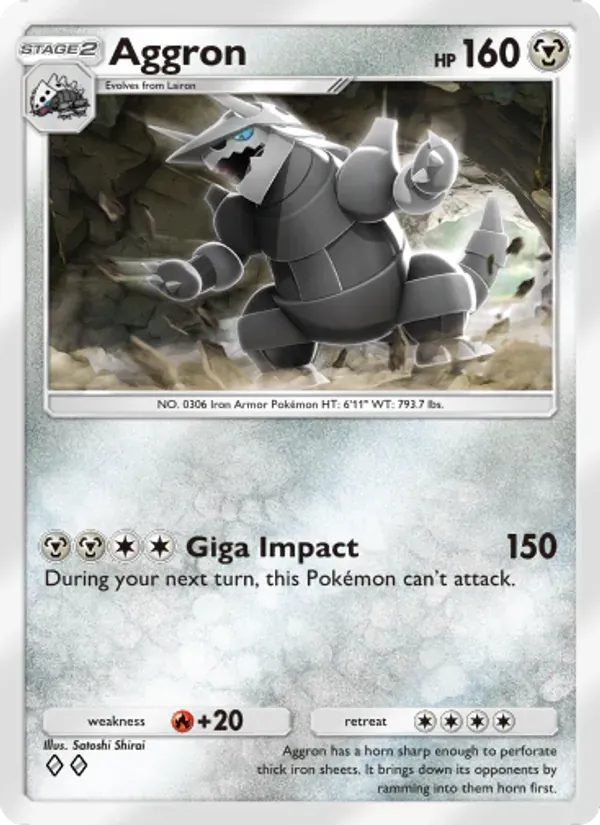 Aggron 050/69 Extradimensional Crisis