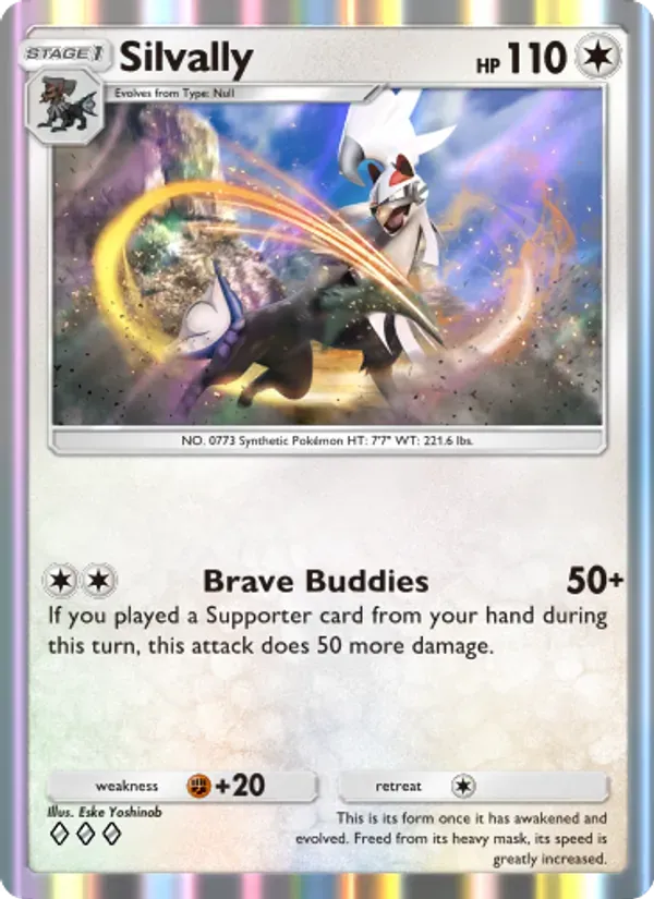 Silvally 061/69 Extradimensional Crisis