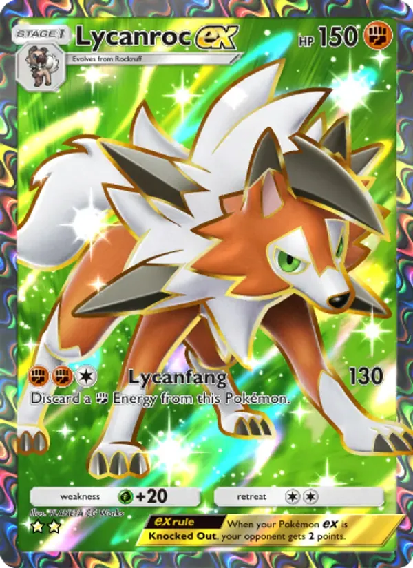 Lycanroc ex 078/69 Extradimensional Crisis