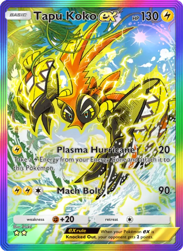 Tapu Koko ex 084/69 Extradimensional Crisis