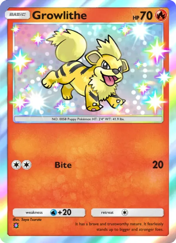 Growlithe 089/69 Extradimensional Crisis