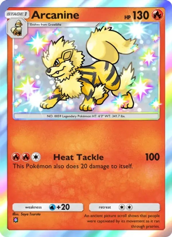 Arcanine 090/69 Extradimensional Crisis