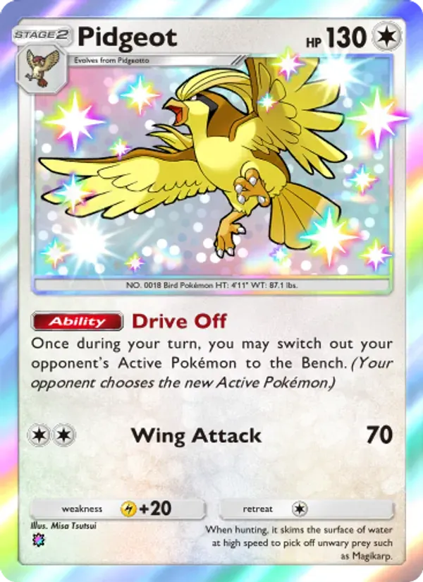 Pidgeot 097/69 Extradimensional Crisis