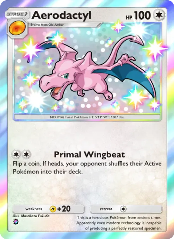 Aerodactyl 098/69 Extradimensional Crisis