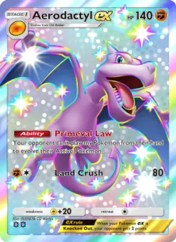 Aerodactyl ex 101 Extradimensional Crisis