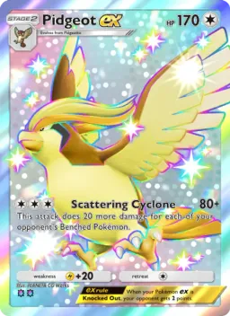 Pidgeot ex 102 Extradimensional Crisis