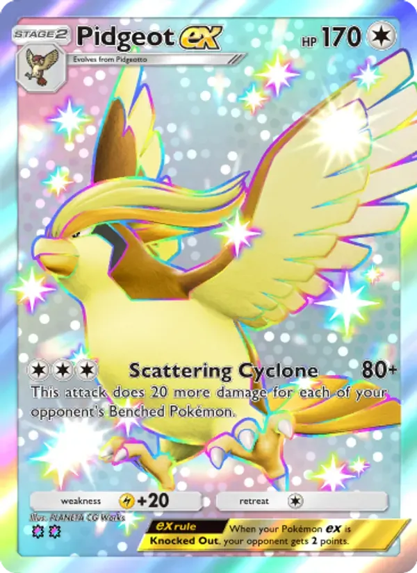 Pidgeot ex 102/69 Extradimensional Crisis