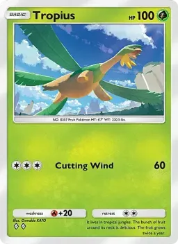 Tropius 001 Eevee Grove