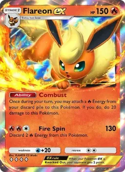 Flareon ex 009 Eevee Grove