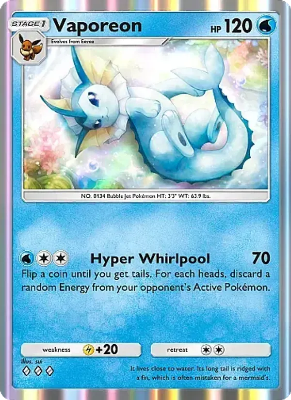 Vaporeon 016/69 Eevee Grove