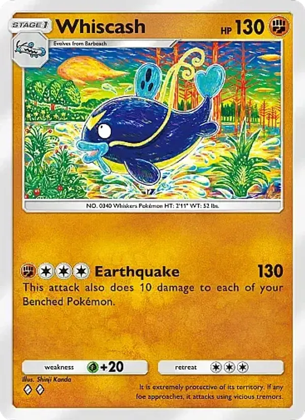 Whiscash 039/69 Eevee Grove