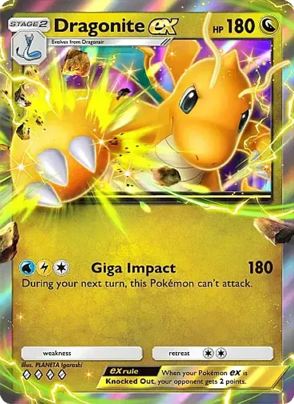 Dragonite ex 053/69 Eevee Grove
