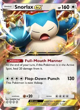 Snorlax ex 057 Eevee Grove