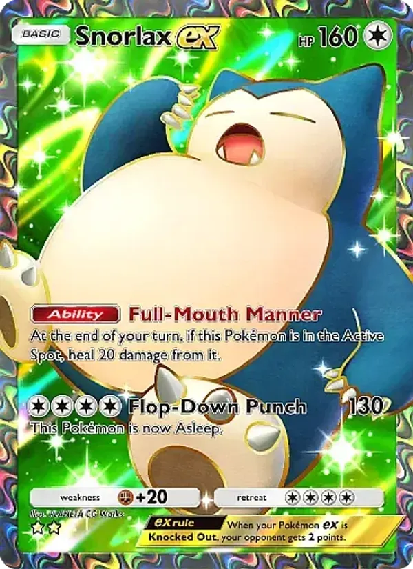 Snorlax ex 084/69 Eevee Grove