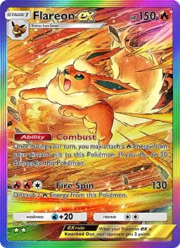 Flareon ex 087 Eevee Grove