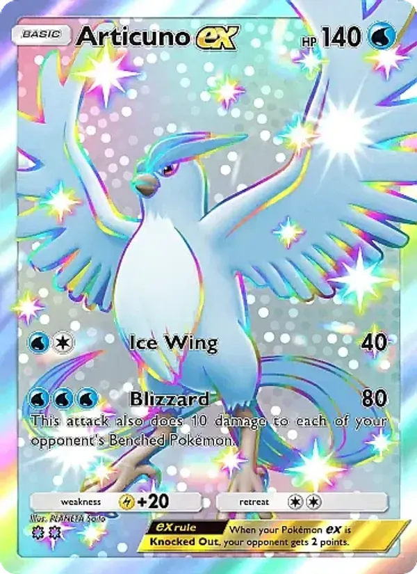 Articuno ex 104/69 Eevee Grove