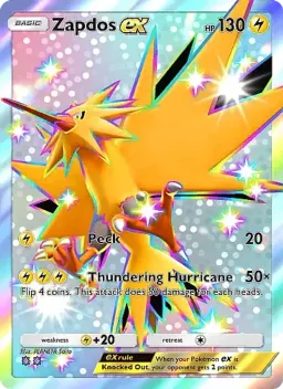 Zapdos ex 105 Eevee Grove
