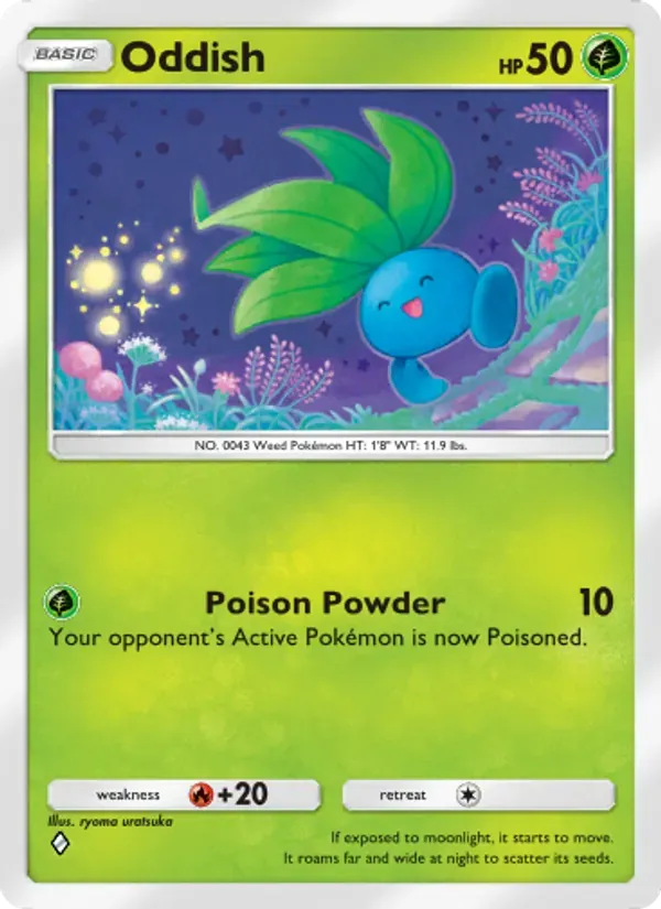 Oddish 001/161 Wisdom of Sea and Sky