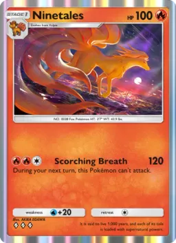 Ninetales 026 Wisdom of Sea and Sky