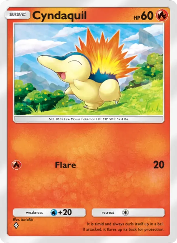 Cyndaquil 027/161 Wisdom of Sea and Sky