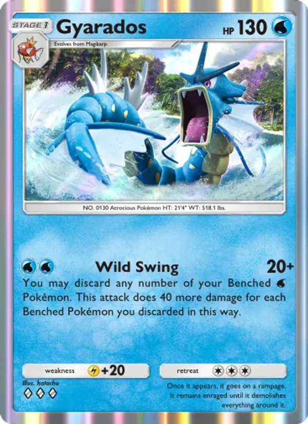 Gyarados 045/161 Wisdom of Sea and Sky