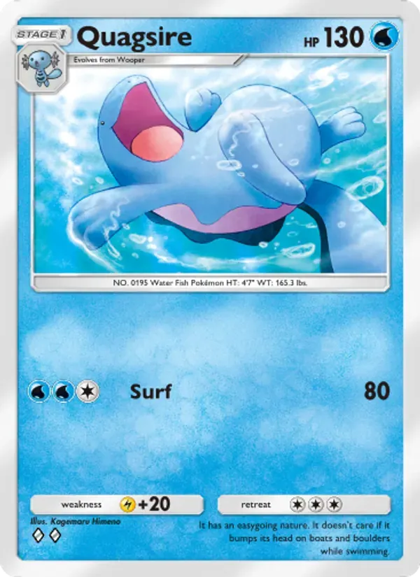 Quagsire 052/161 Wisdom of Sea and Sky