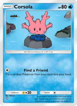 Corsola 054 Wisdom of Sea and Sky