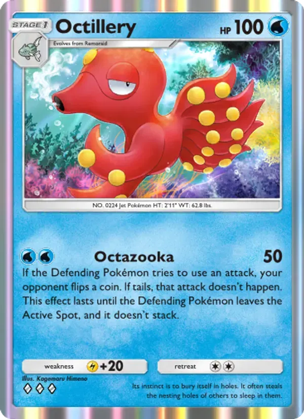 Octillery 056/161 Wisdom of Sea and Sky
