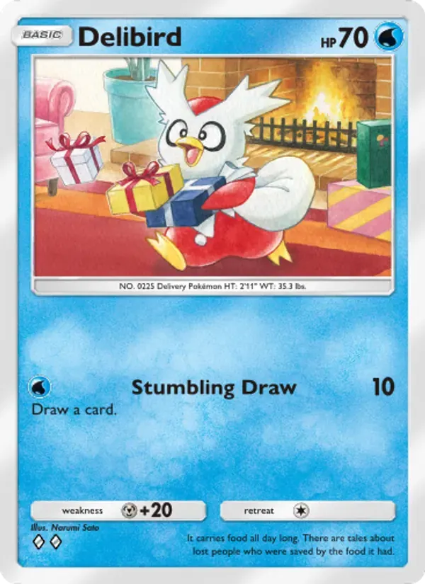 Delibird 057/161 Wisdom of Sea and Sky