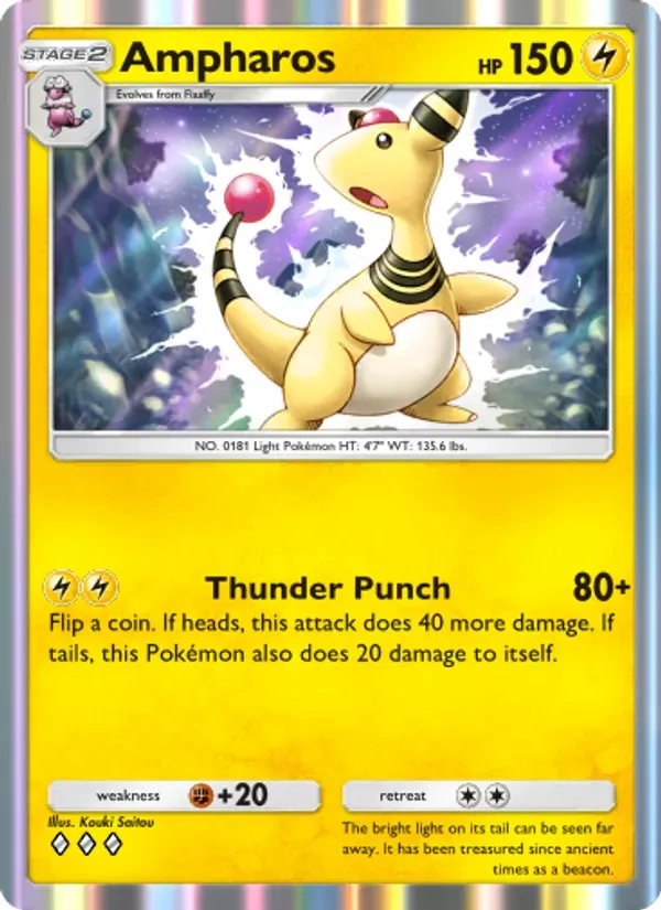 Ampharos 069/161 Wisdom of Sea and Sky