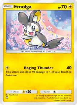 Emolga 072 Wisdom of Sea and Sky