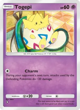 Togepi 078 Wisdom of Sea and Sky