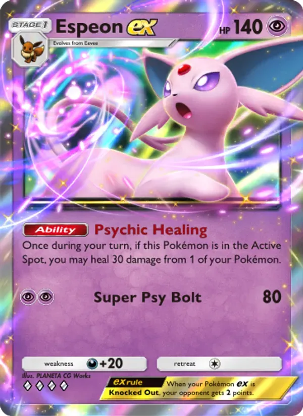 Espeon ex 083/161 Wisdom of Sea and Sky
