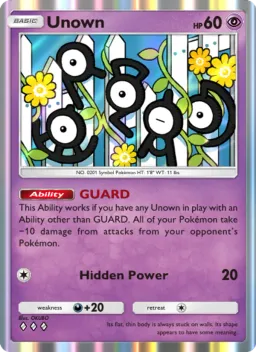 Unown 084 Wisdom of Sea and Sky