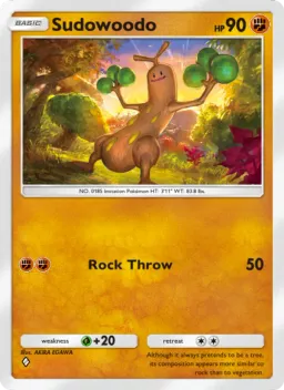 Sudowoodo 093 Wisdom of Sea and Sky